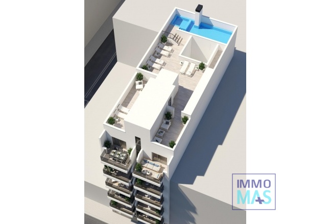 Apartement - Nouvelle construction - Torrevieja - Playa del Cura