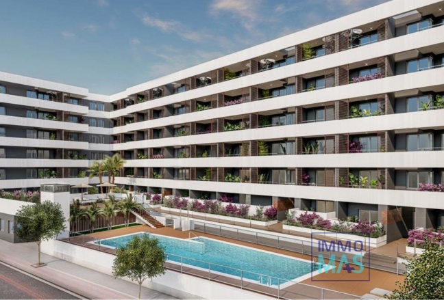Apartment - Nieuwbouw  -
            Aguilas - N8508