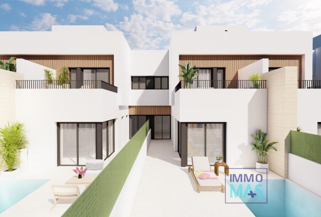 Semidetached - Nouvelle construction - Santiago de la Ribera - Santiago De La Ribera