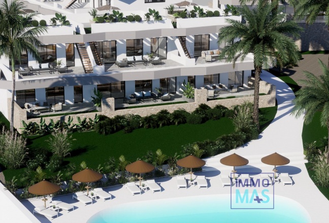 Top Floor Bungalow - Obra nueva - Finestrat - Balcón de finestrat