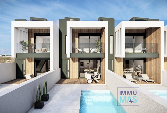 Townhouse - New Build - Pilar de la Horadada - Lo Monte