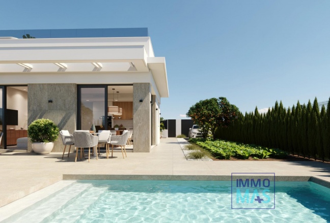 Villa - Nieuwbouw  - Fuente Álamo - Hacienda Del Álamo Golf