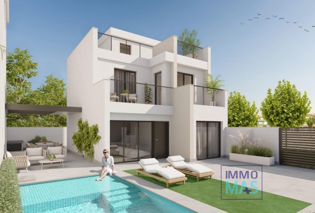 Villa - Nouvelle construction - Los Alcazares - Playa la Atascadera