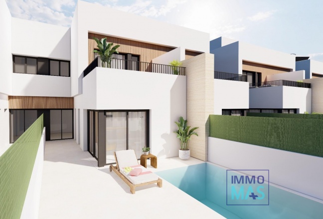 Villa / Semi pareado - Obra nueva - Santiago de la Ribera - Santiago De La Ribera