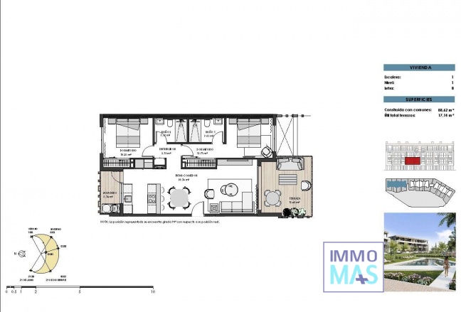 New Build - Apartment - Torre Pacheco - Santa Rosalia Lake And Life Resort