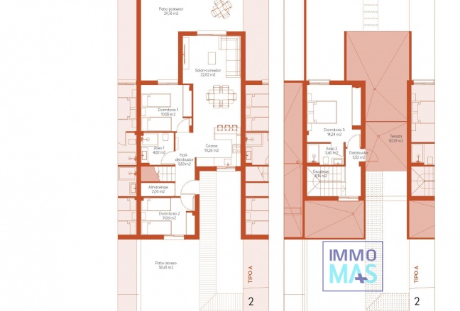 New Build - Townhouse - Banos y Mendigo - Altaona Golf And Country Village