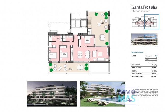 New Build - Apartment - Torre Pacheco - Santa Rosalia Lake And Life Resort