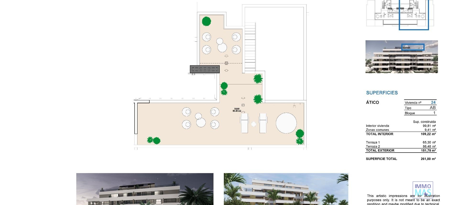 New Build - Apartment - Torre Pacheco - Santa Rosalia Lake And Life Resort