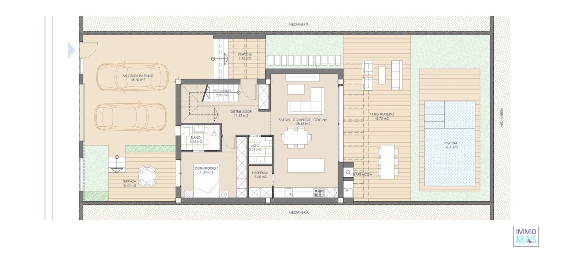 New Build - Villa - San Juan de los Terreros - Las Mimosas