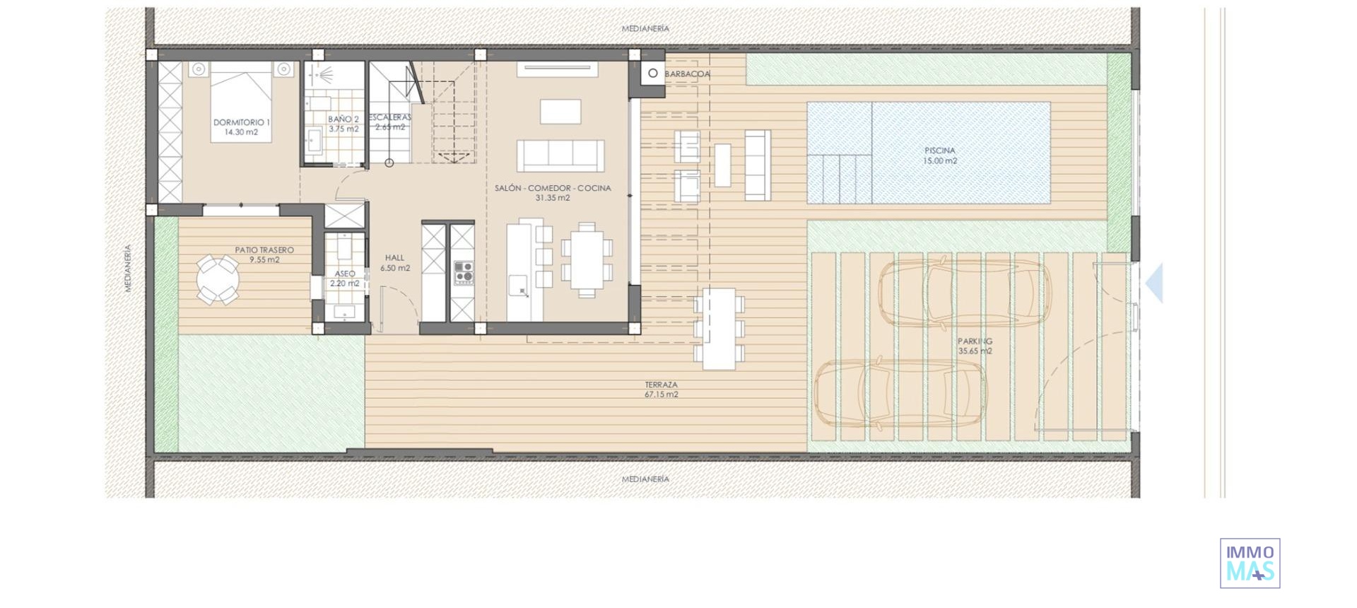 New Build - Villa - San Juan de los Terreros - Las Mimosas