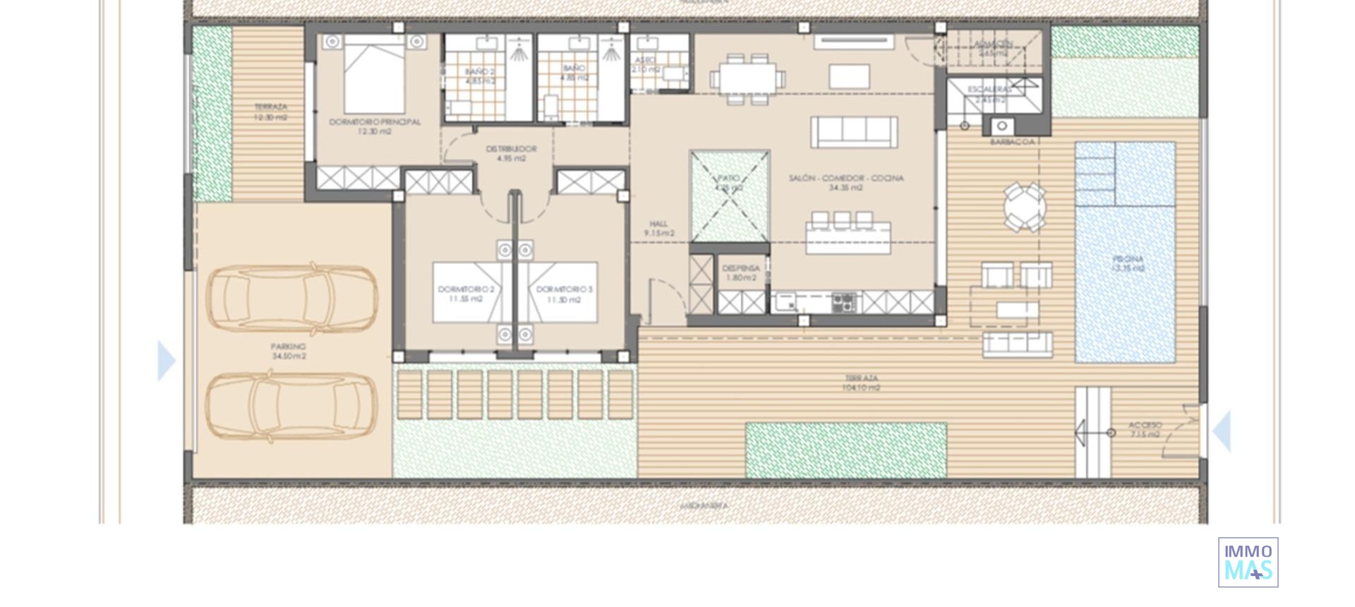 New Build - Villa - San Juan de los Terreros - Las Mimosas