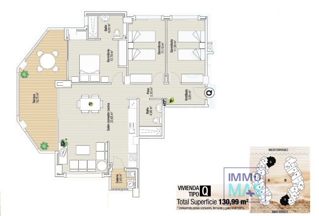 New Build - Apartment - La Manga del Mar Menor - La Manga