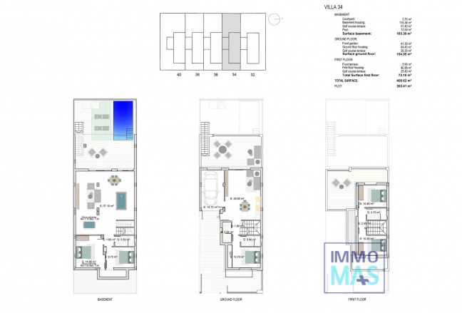 New Build - Townhouse - Los Alcazares - Serena Golf