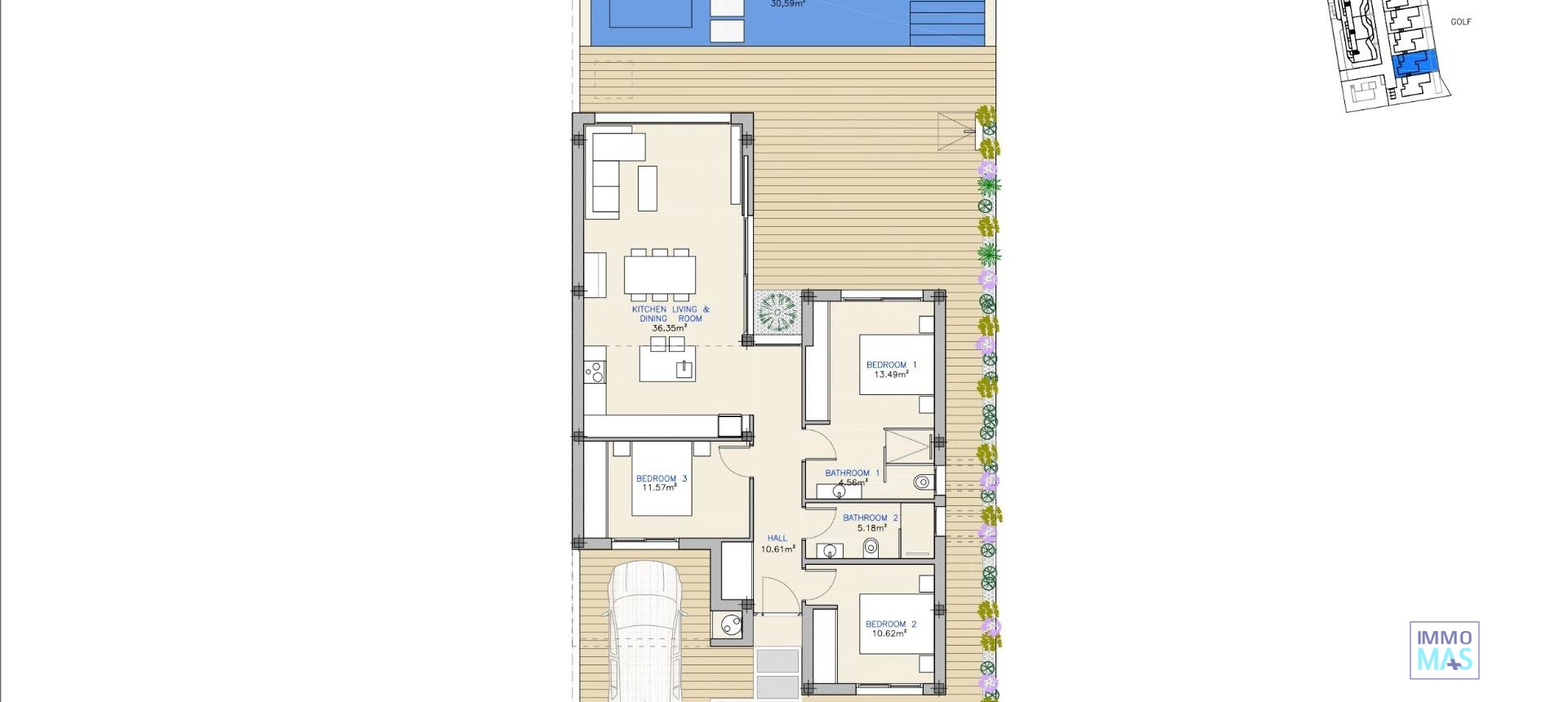 New Build - Villa - Los Alcazares - Serena Golf