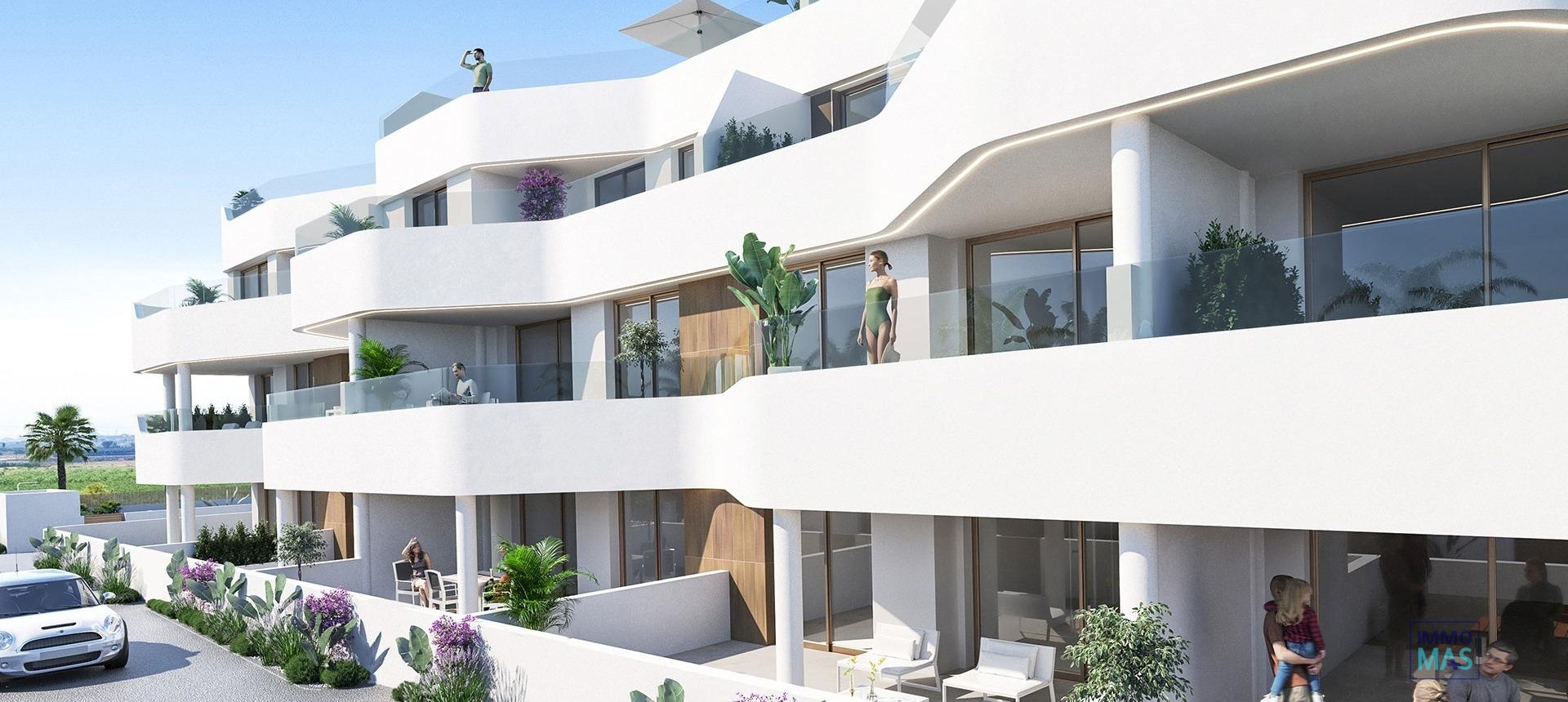 New Build - Apartment - Los Alcazares - Serena Golf