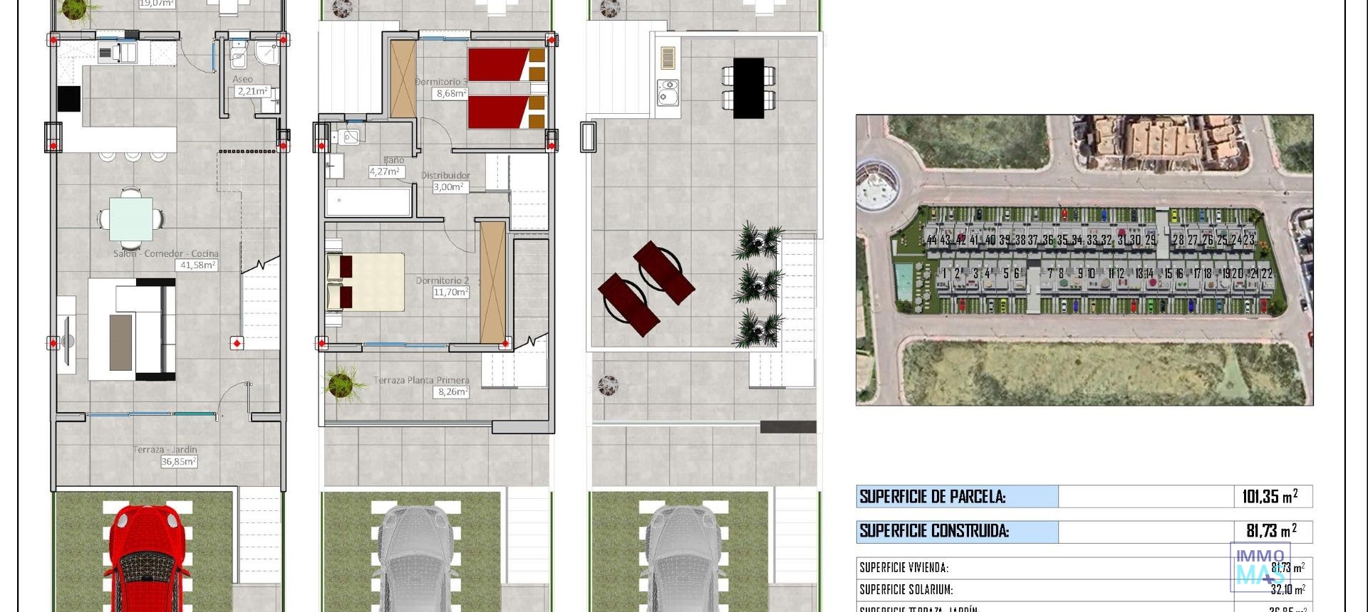 New Build - Townhouse - Cox - Sin Zona