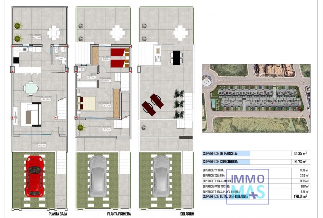 New Build - Townhouse - Cox - Sin Zona