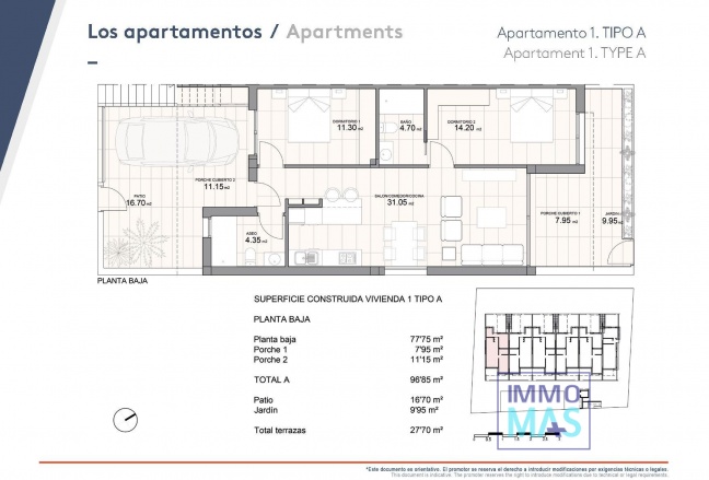 New Build - Apartment - Pilar de la Horadada - Zona Pueblo