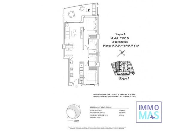 New Build - Apartment - La Manga del Mar Menor - 1ª Linea Del Mar Mediterraneo