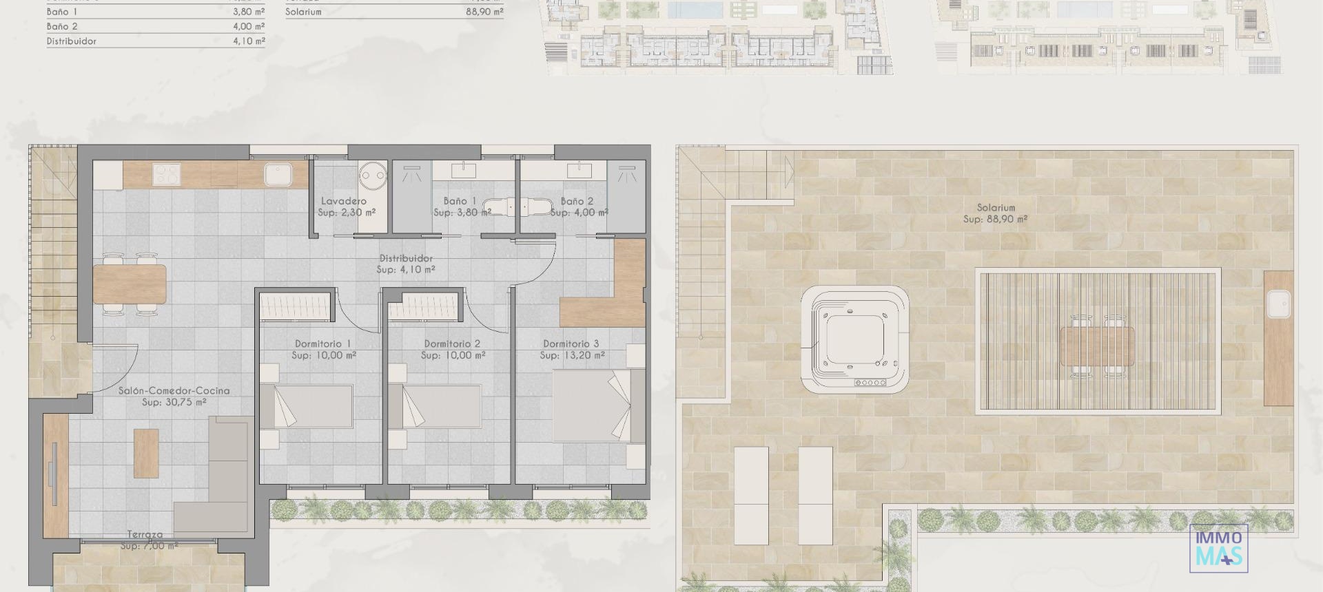 Nieuwbouw  - Top Floor Bungalow - Torre Pacheco - Torrepacheco