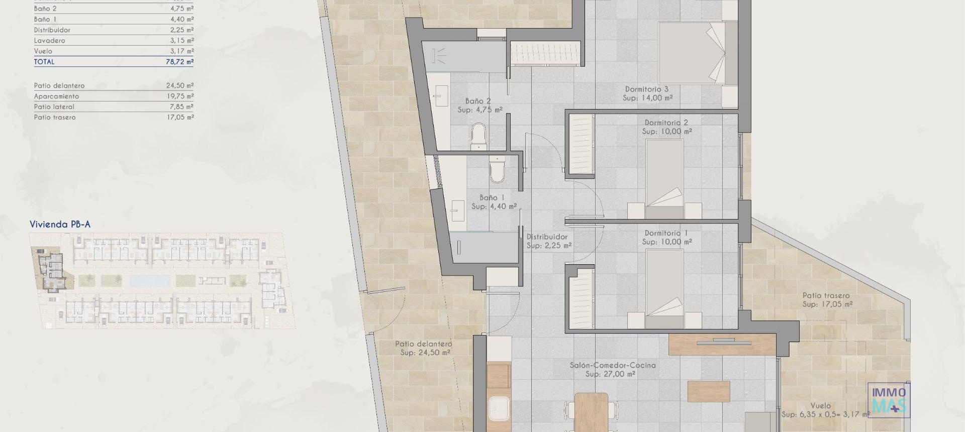 Nouvelle construction - Maison de ville - Torre Pacheco - Torrepacheco