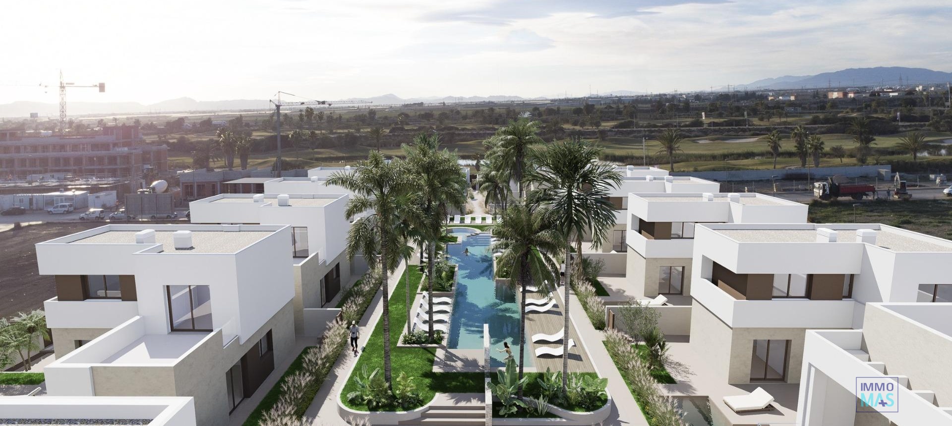 Obra nueva - Adosado - Los Alcazares - Serena Golf