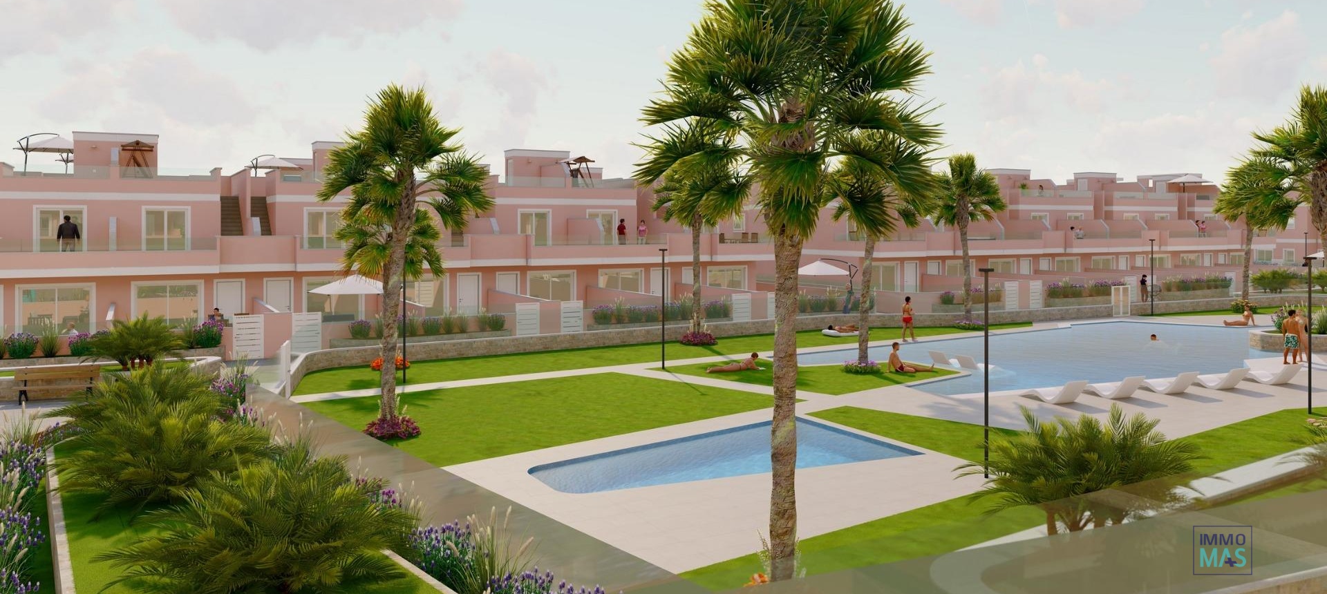 Nieuwbouw  - Semidetached - Pilar de la Horadada - Lo Monte