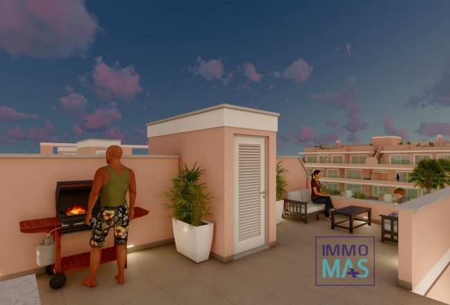 Nouvelle construction - Top Floor Bungalow - Pilar de la Horadada - Lo Monte