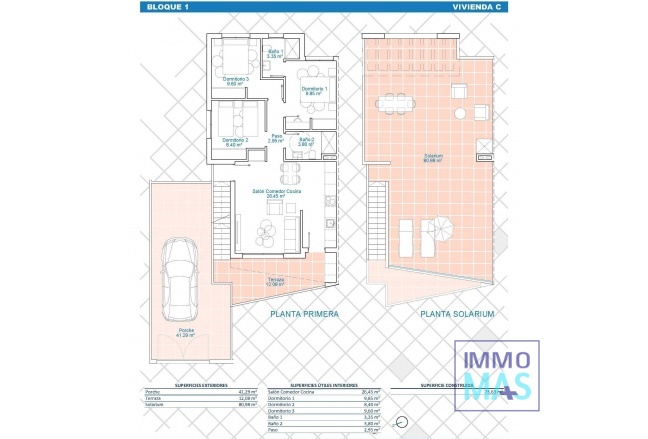 Nouvelle construction - Top Floor Bungalow - Pilar de la Horadada - Lo Monte