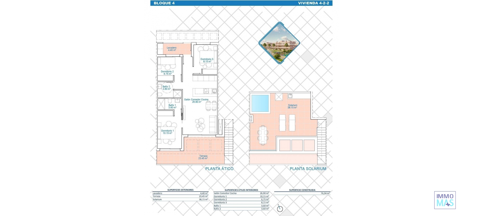 Nouvelle construction - Apartement - Pilar de la Horadada - Lo Monte