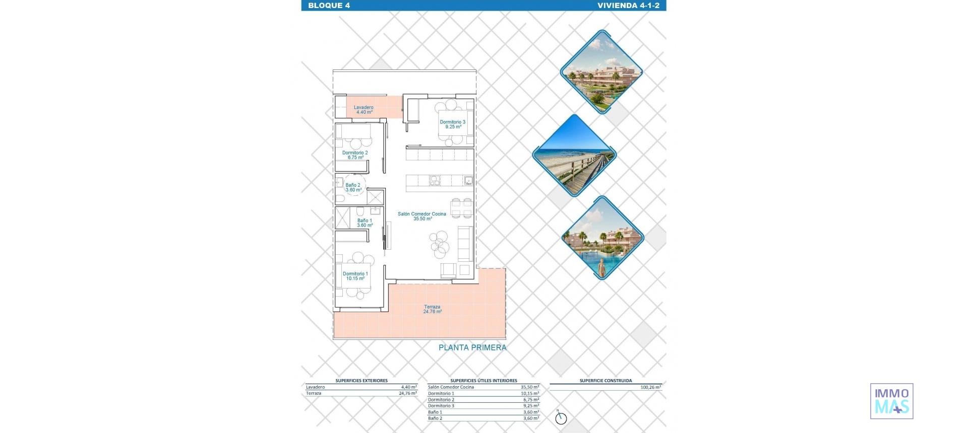 Nouvelle construction - Apartement - Pilar de la Horadada - Lo Monte