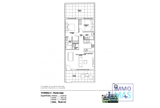 Nouvelle construction - Maison de ville - Pilar de la Horadada - Parque Ramon eugenio Escudero