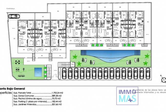 Nouvelle construction - Maison de ville - Pilar de la Horadada - Parque Ramon eugenio Escudero