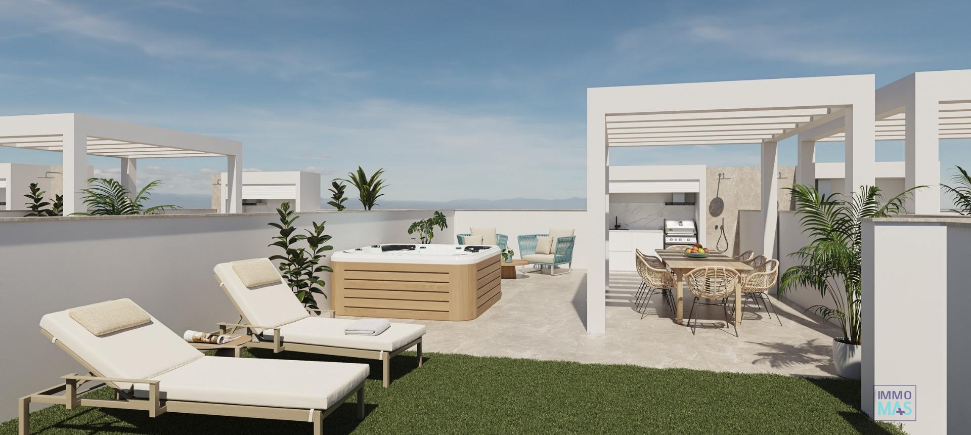 Nouvelle construction - Maison de ville - Pilar de la Horadada - Parque Ramon eugenio Escudero