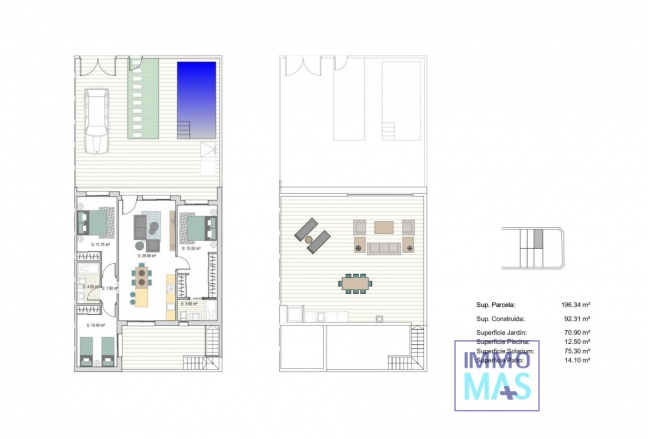 Nouvelle construction - Maison de ville - San Javier - Parque del doce