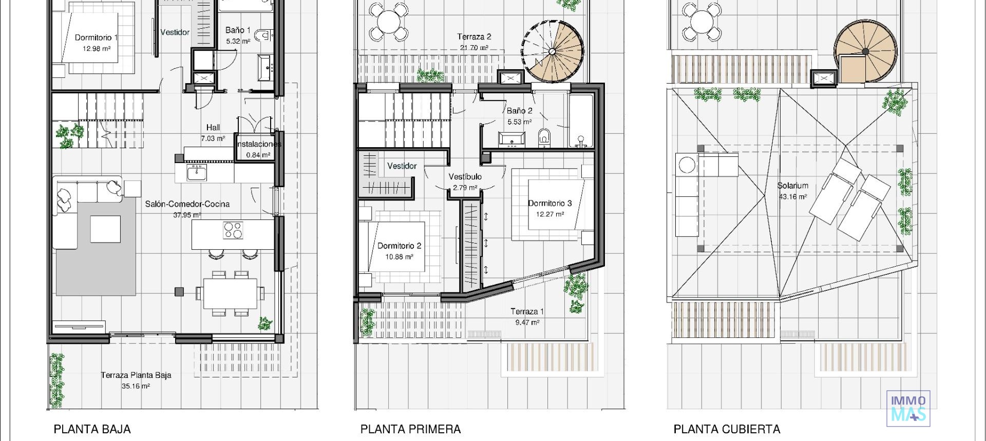 Nouvelle construction - Semidetached - Polop - PAU1
