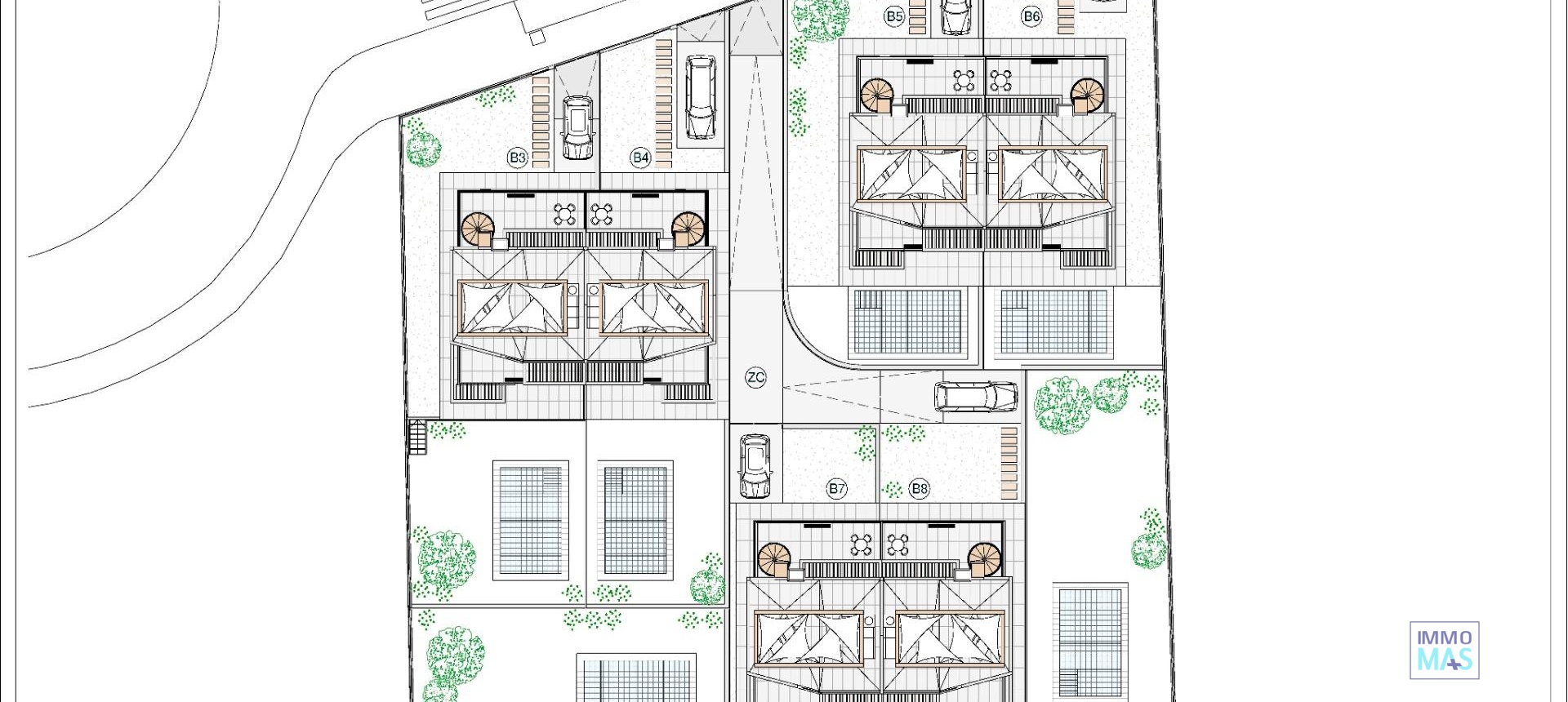 Nouvelle construction - Semidetached - Polop - PAU1