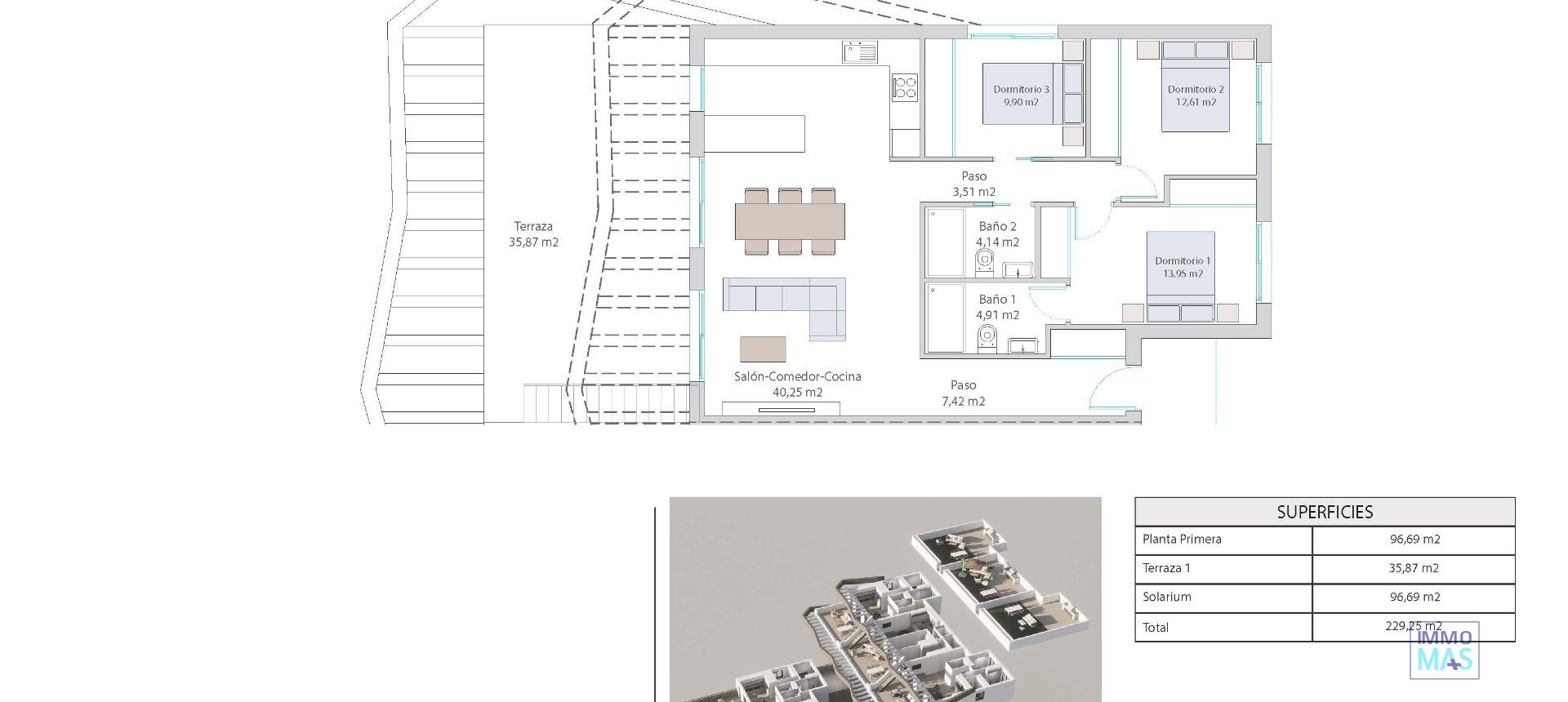 Nouvelle construction - Top Floor Bungalow - Finestrat - Balcón de finestrat