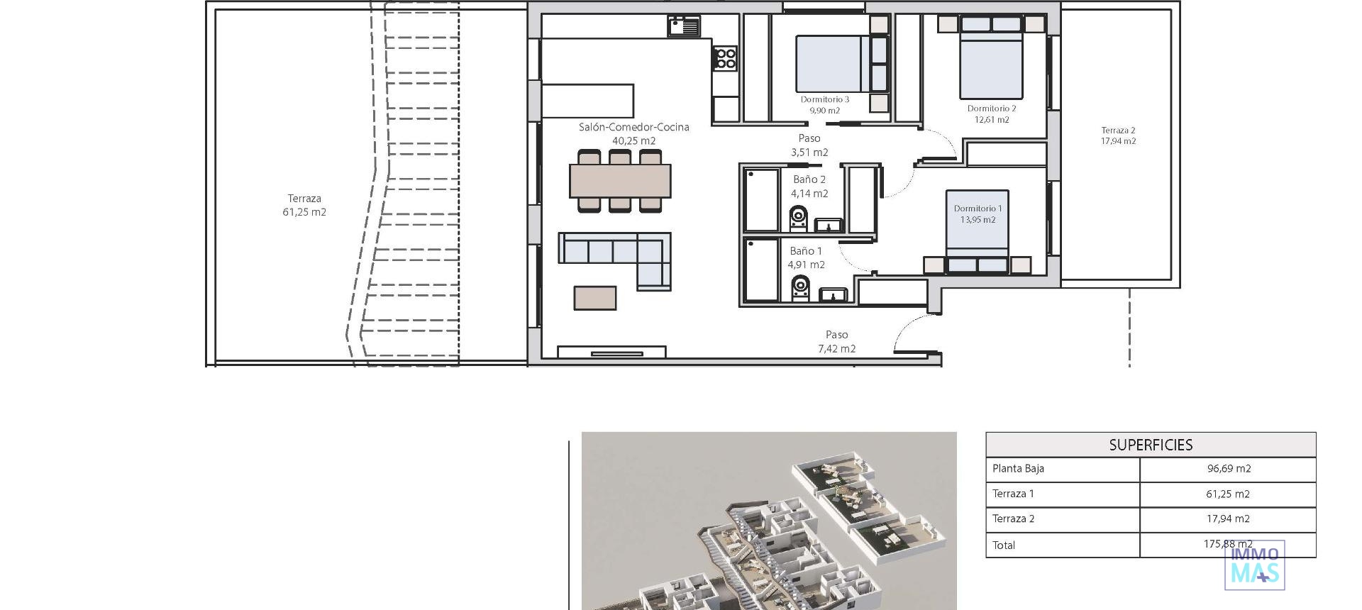 Obra nueva - Adosado - Finestrat - Balcón de finestrat