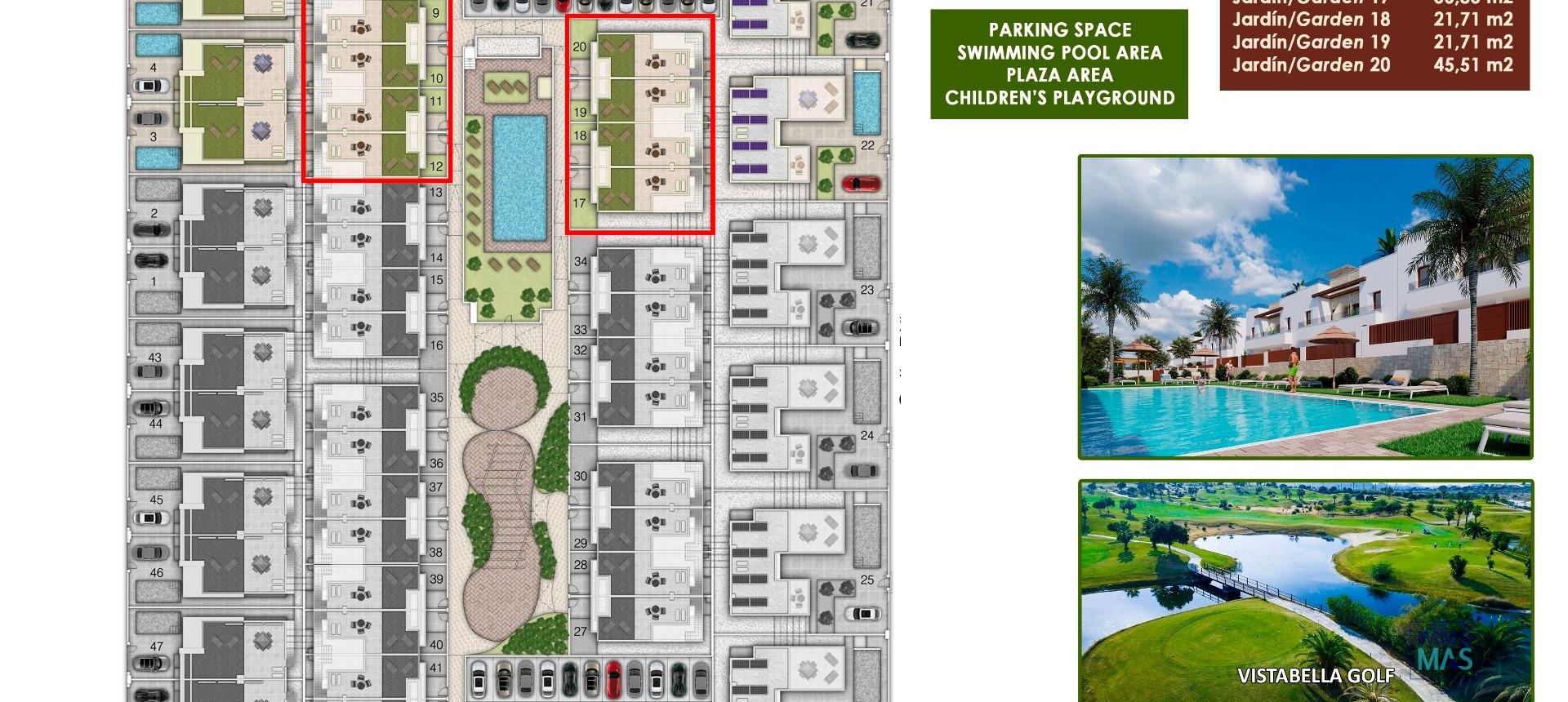 Nouvelle construction - Maison de ville - Orihuela Costa - Vistabella Golf