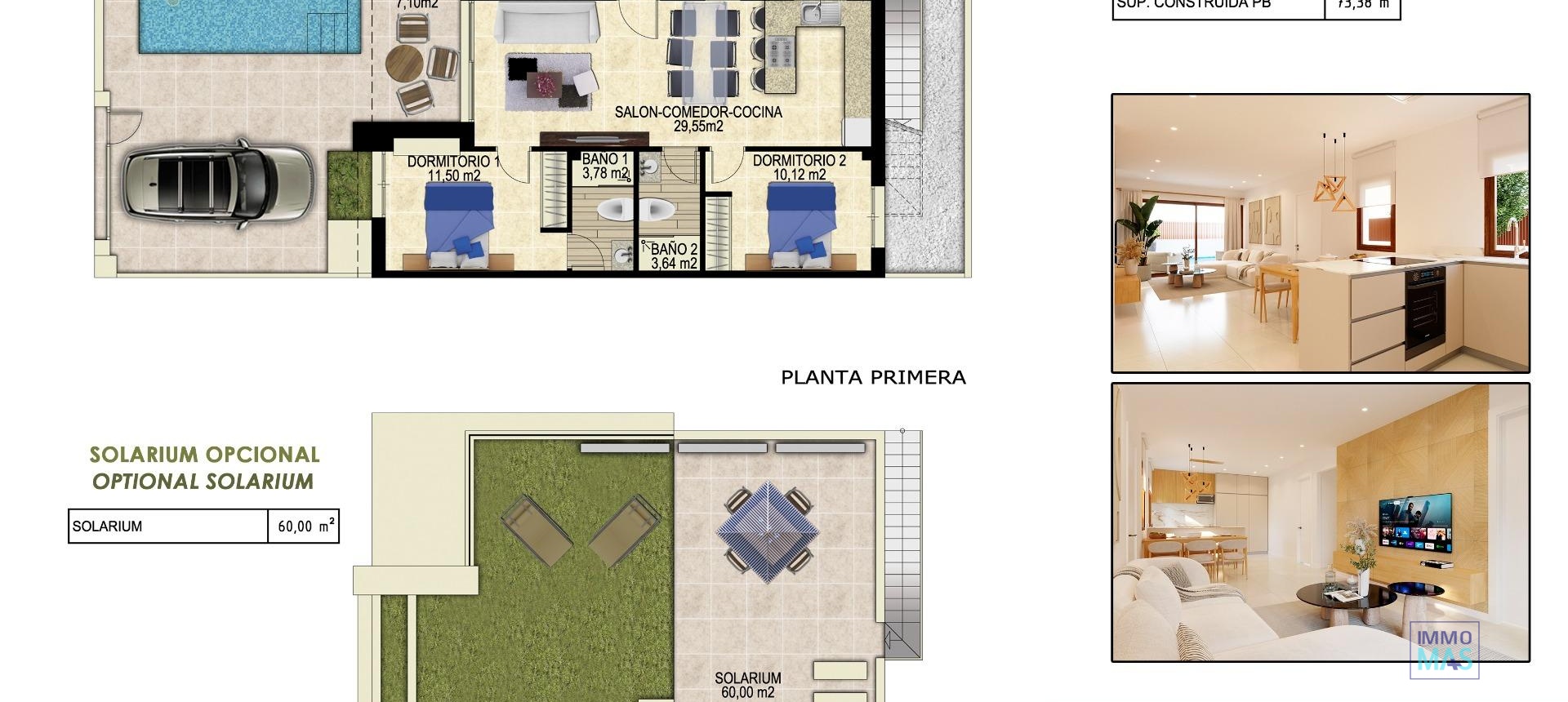 Nouvelle construction - Semidetached - Orihuela Costa - Vistabella Golf