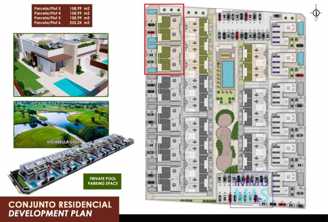 Nouvelle construction - Semidetached - Orihuela Costa - Vistabella Golf
