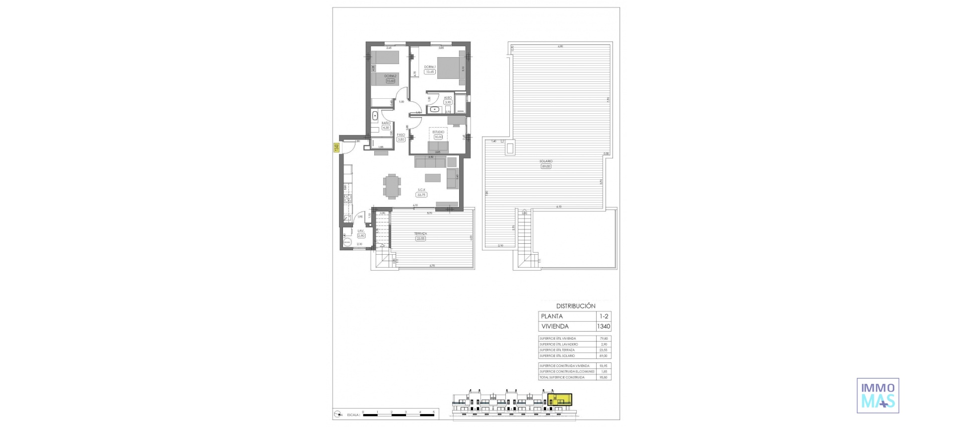 Nouvelle construction - Top Floor Bungalow - Algorfa - La Finca Golf