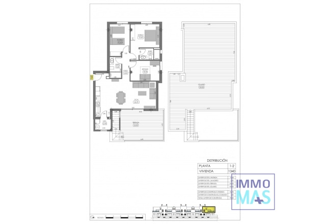 Nouvelle construction - Top Floor Bungalow - Algorfa - La Finca Golf