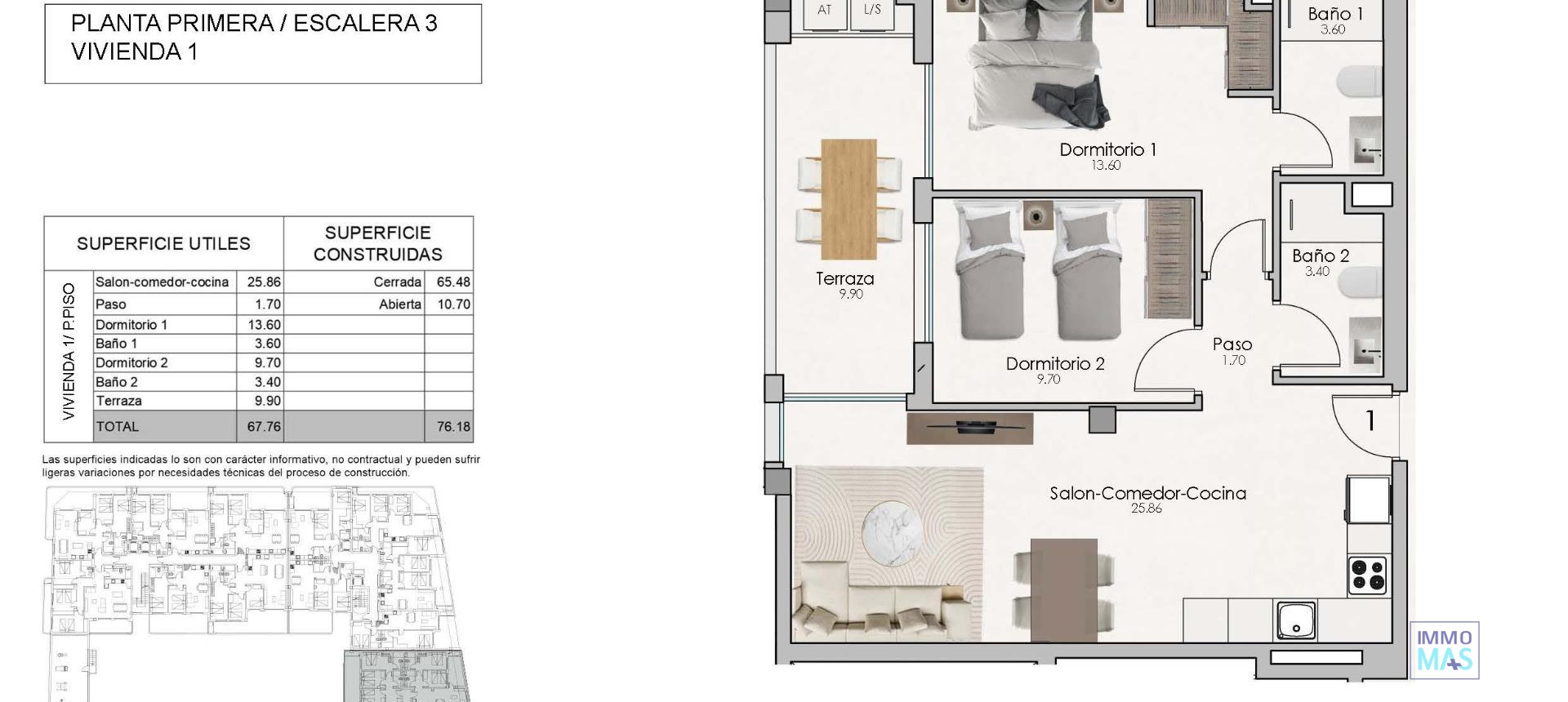 Nouvelle construction - Apartement - Santa Pola - Estacion de autobuses