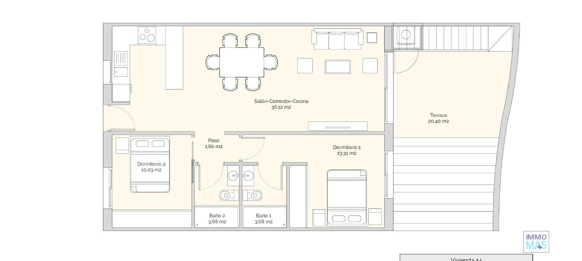 Nouvelle construction - Apartement - Finestrat - Puig Campana Golf