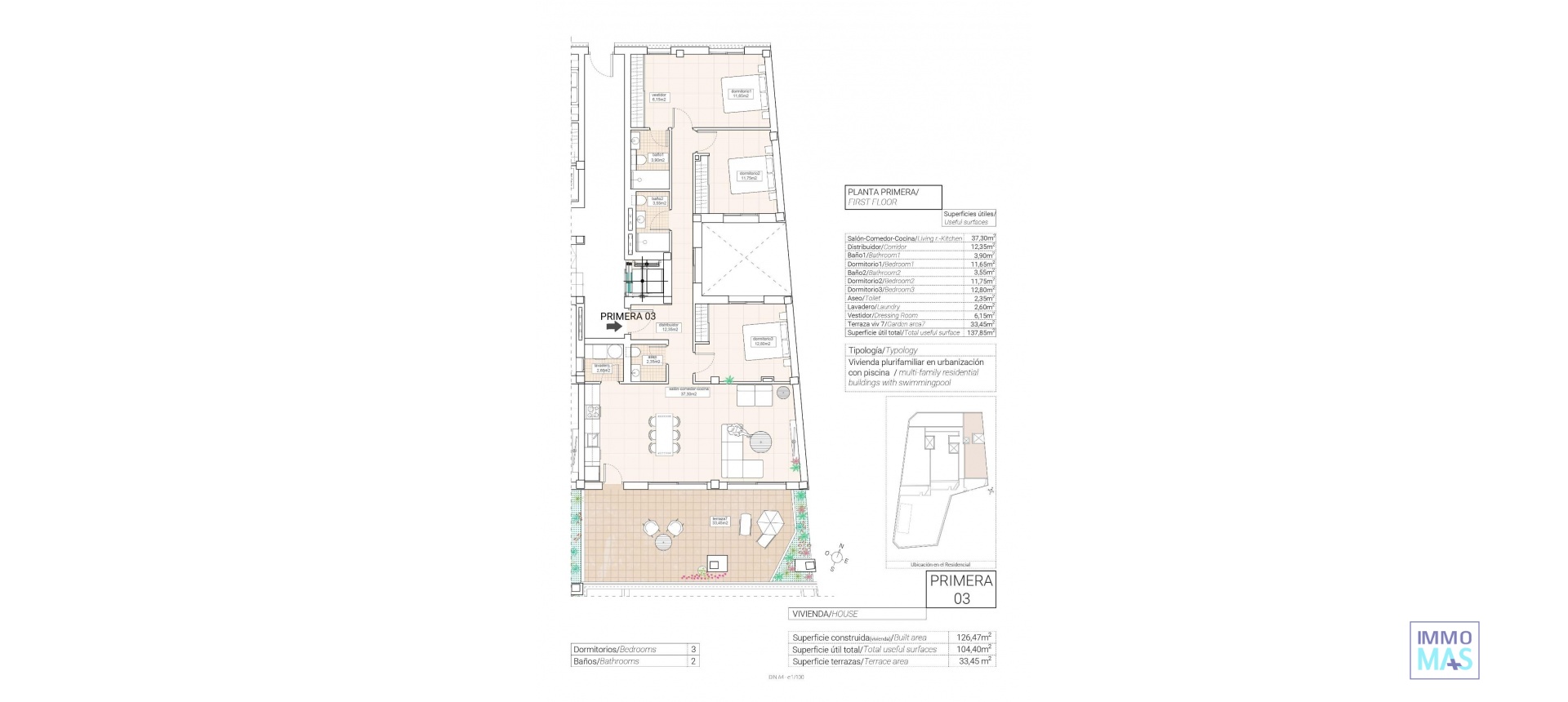 Nouvelle construction - Apartement - Hondón de las Nieves - Pueblo