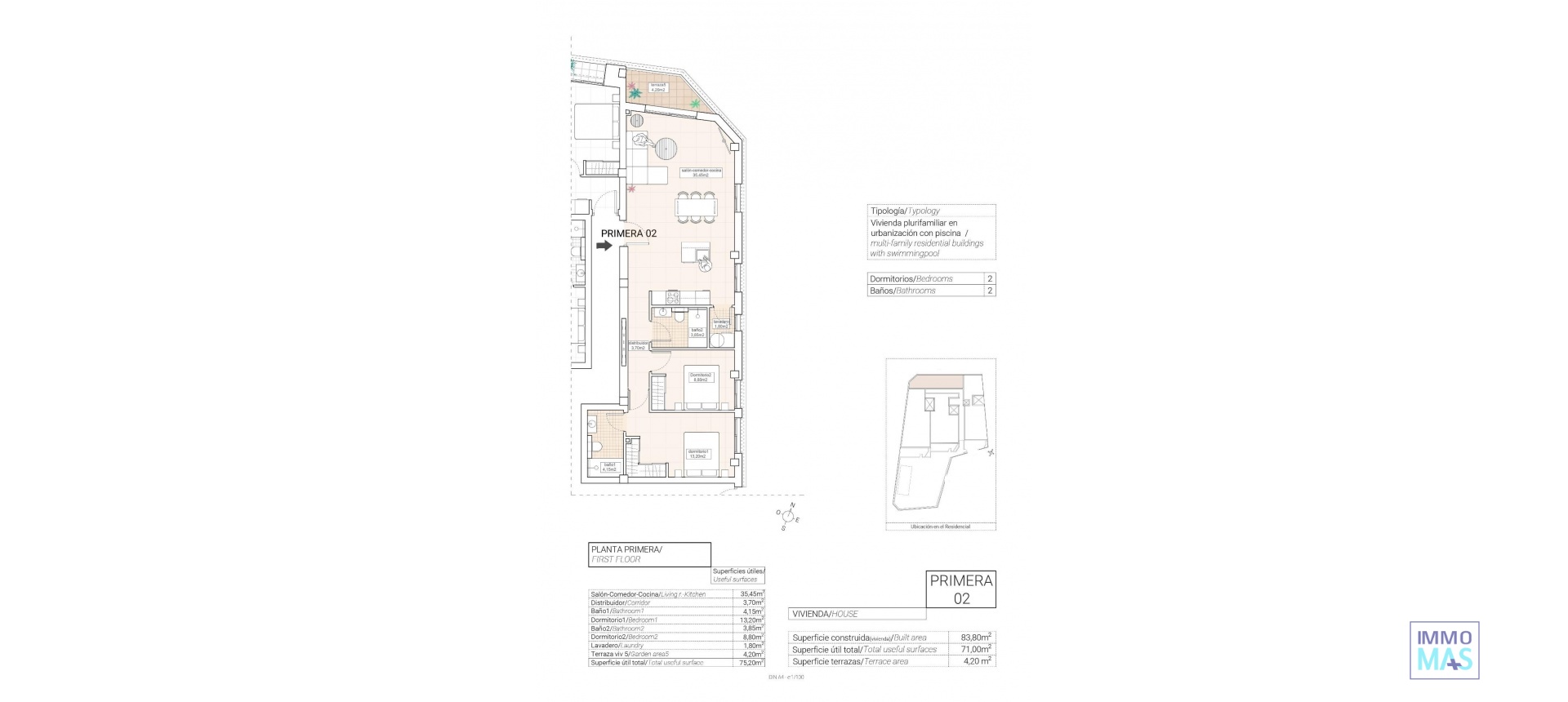 Nouvelle construction - Apartement - Hondón de las Nieves - Pueblo