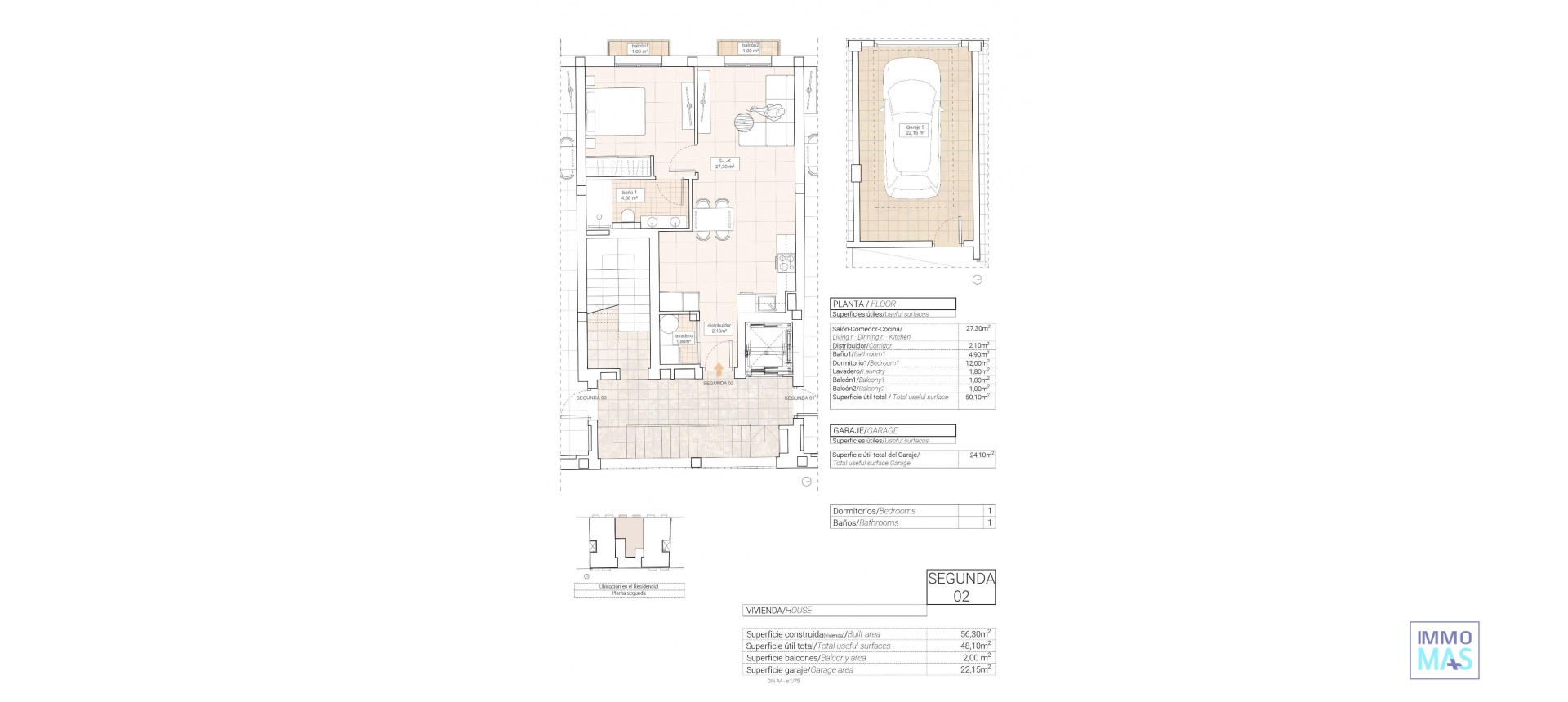 Nouvelle construction - Apartement - Hondón de las Nieves - Pueblo