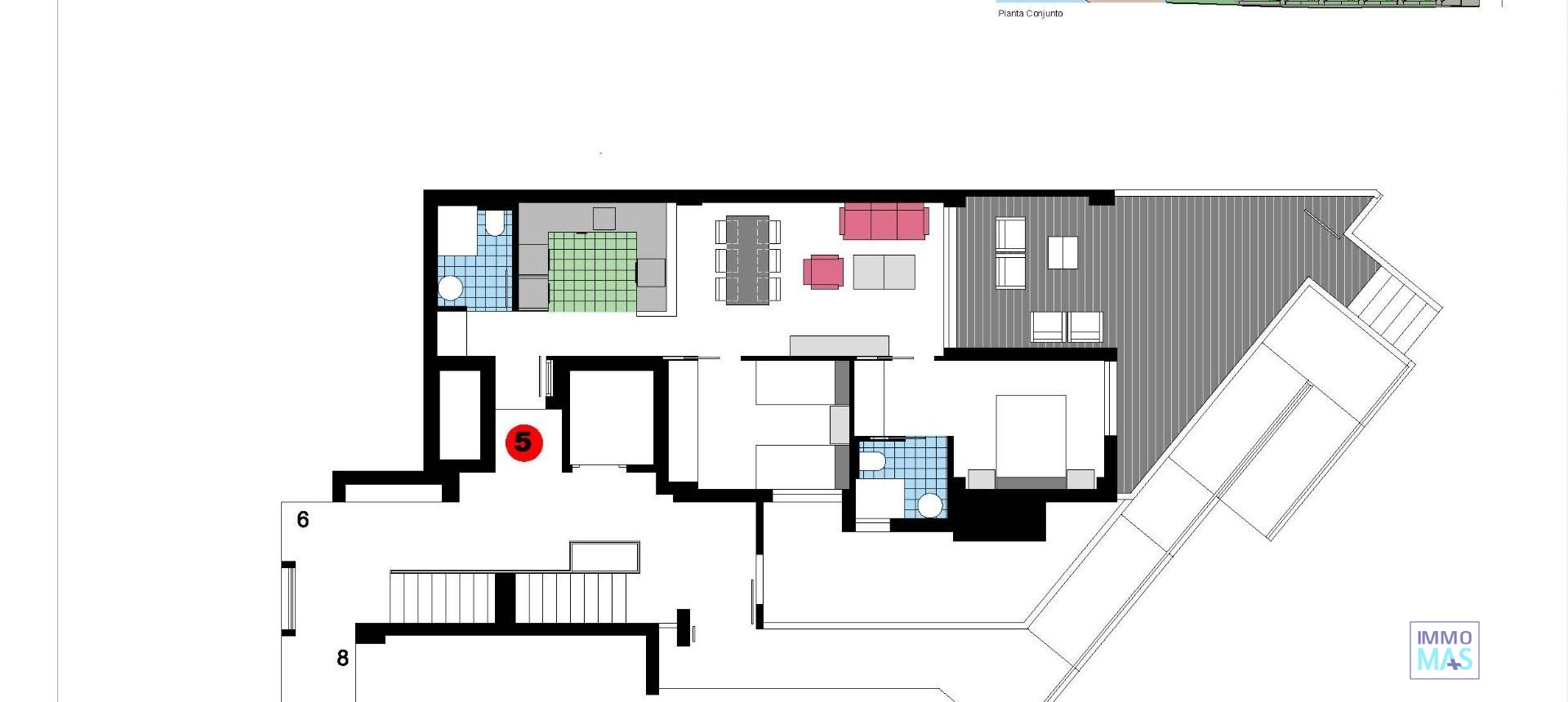 Nouvelle construction - Apartement - Denia - L´Estanyó (Marinas)